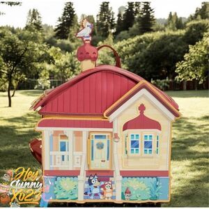 Bluey Heeler House Figural Mini Backpack